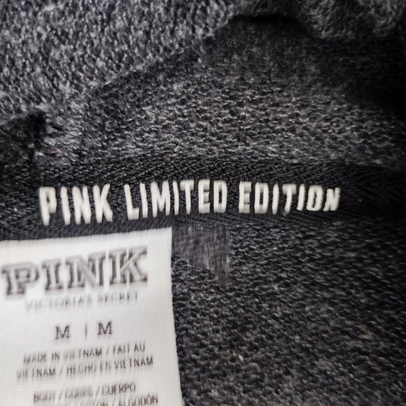 Victoria's secret PINK limited edition hoodie grey women's size M - Picture 5 of 6